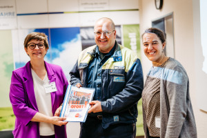 Saskia Esken, Stefan Janik, Betriebsrat, Lech-Stahlwerke GmbH, Heike Heubach