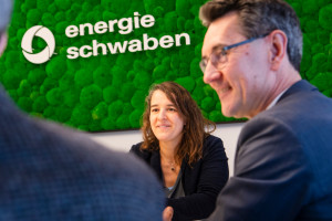 Im Gespräch mit Markus Last und Helmut Kaumeier bei energie Schwaben
