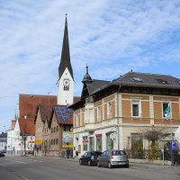 Luitpoldstraße in Schwabmünchen